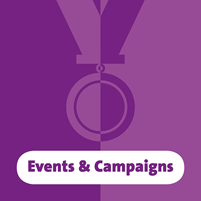 website button events campaigns