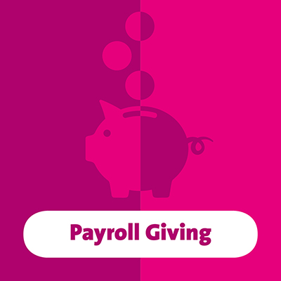 website button payroll giving