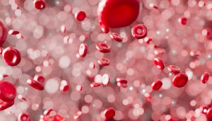 Image of red blood cells - an example of the kind of liquids that could be used in liquid biopsies