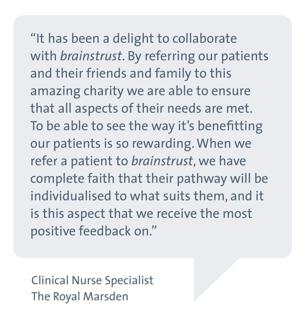 Healthcare partners: how brainstrust works with healthcare professionals